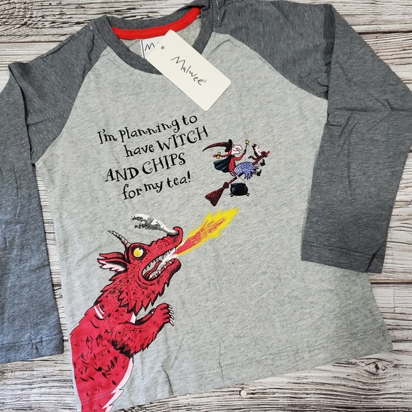 Halloween Witch Long-Sleeve Top Room On The Broom NWT - Picture 4 of 13